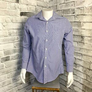 Lauren Ralph Lauren Slim Fit Striped Print Dress Shirt